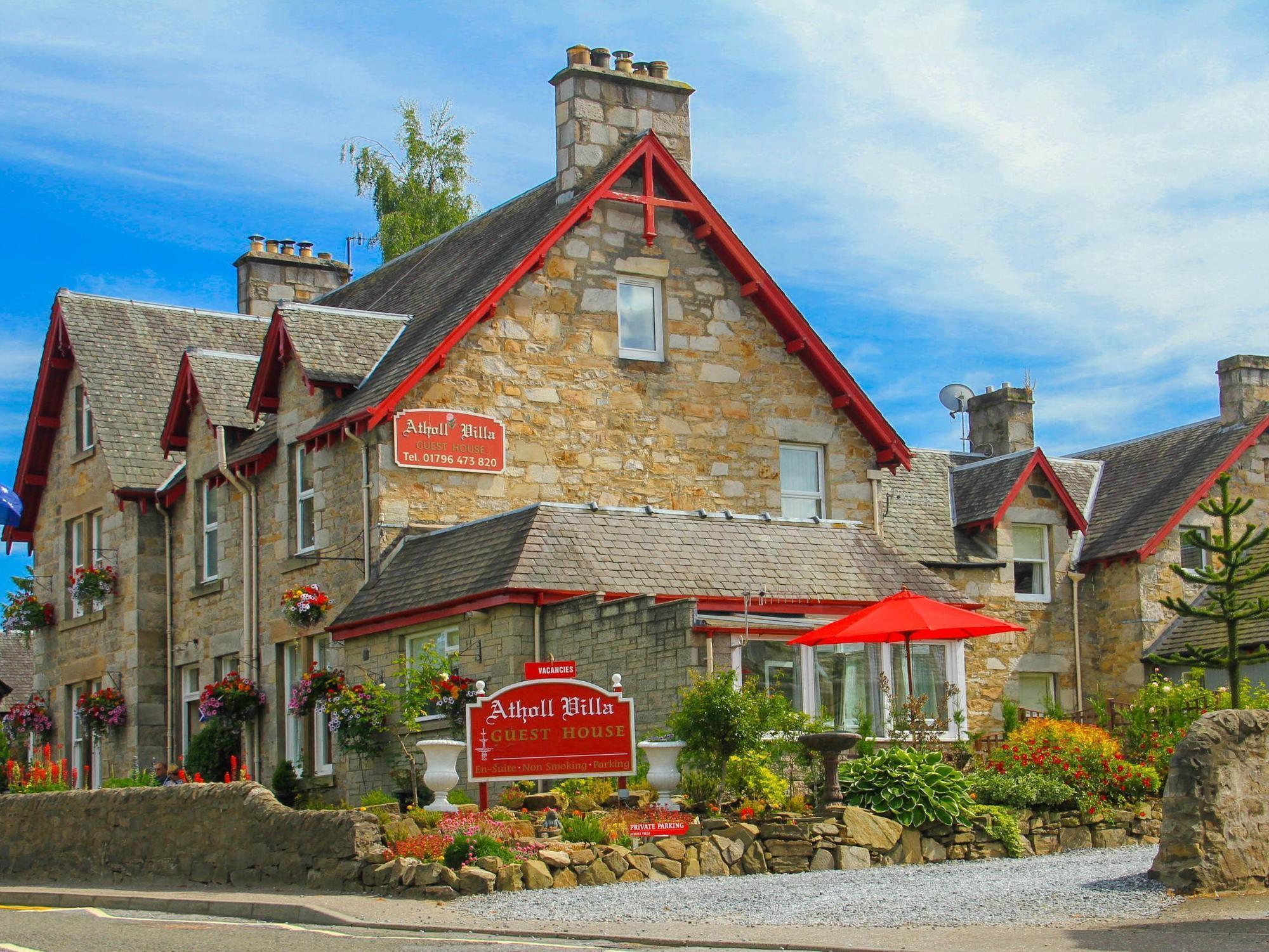 Atholl Villa Guest House Питлохри Экстерьер фото