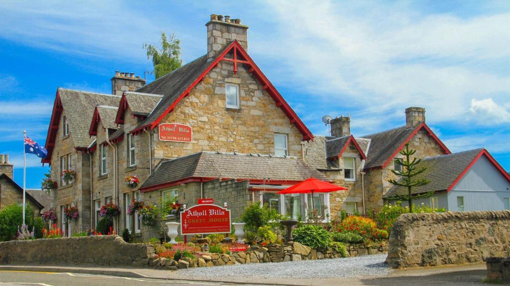 Atholl Villa Guest House Питлохри Экстерьер фото